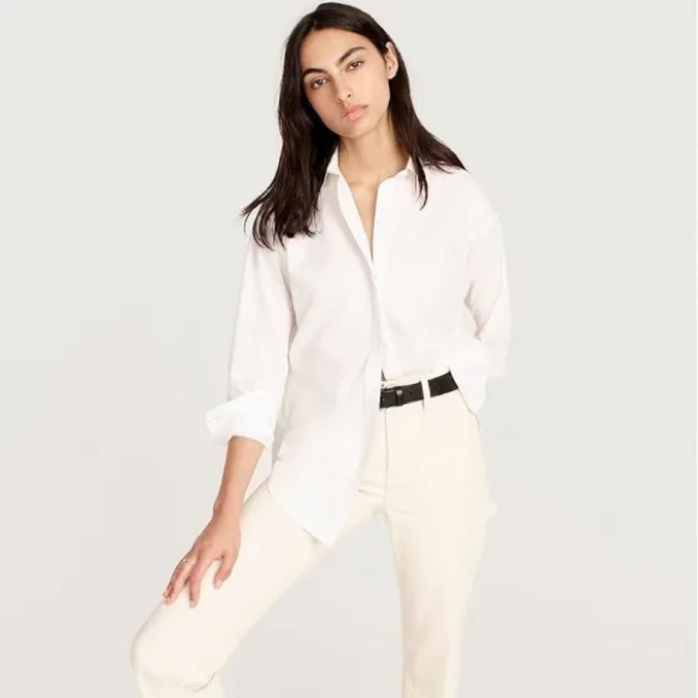 Relaxed fit J Crew button down shirt